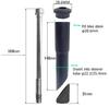 UPANBIKE Bicycle Stem Adapter/Ahead Type Stem Conversion Column (Silver*22.2mm)