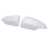 2 Pcs Rearview Door Mirror Cover 87945‑52170 Unpainted White Outer Wing Mirror Cap for Prius C 2012 To 2018