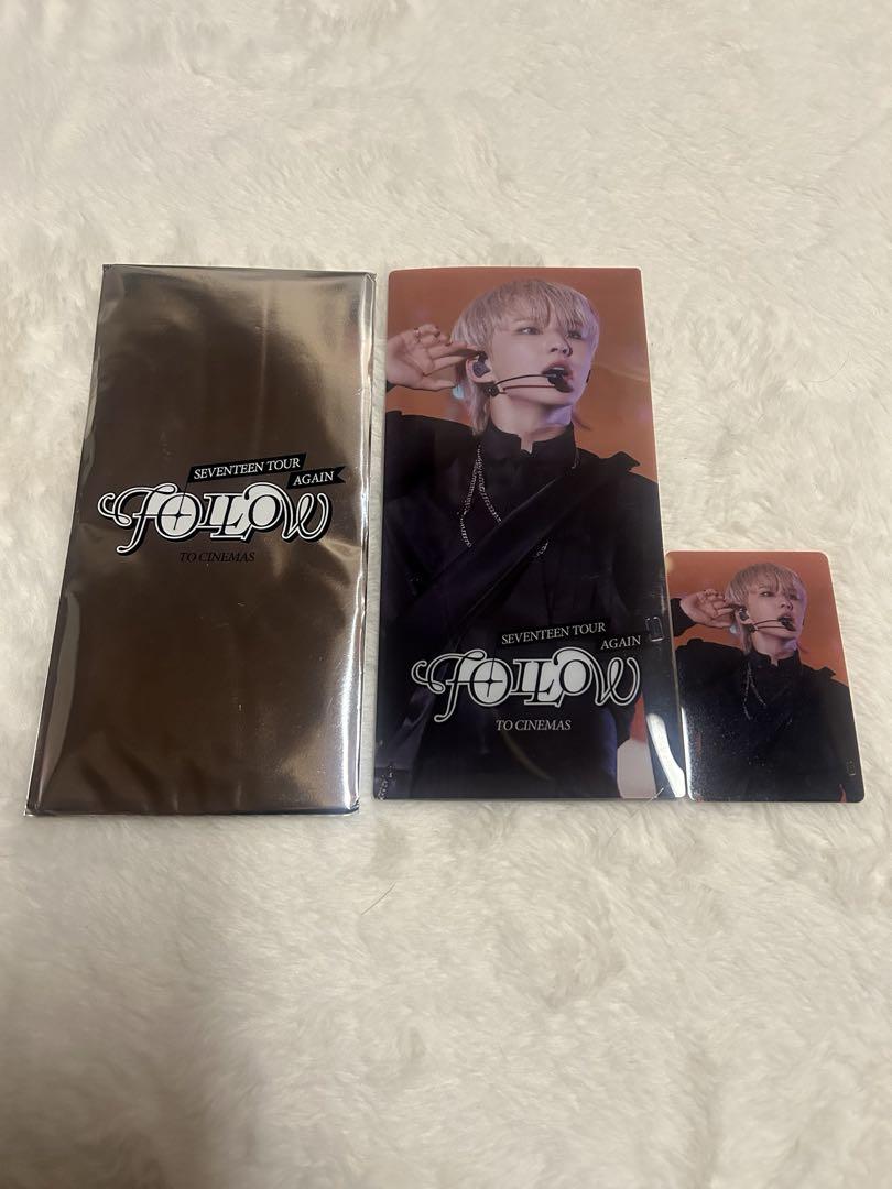 

[USED] SEVENTEEN Hoshi Follow Again cinema Korea 1st week