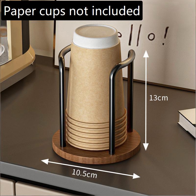 Disposable Cup Holder Multi-Function Durable 1Pcs Coffee Cup Organizer Desktop Teacup Rack for Student Dormitory Use