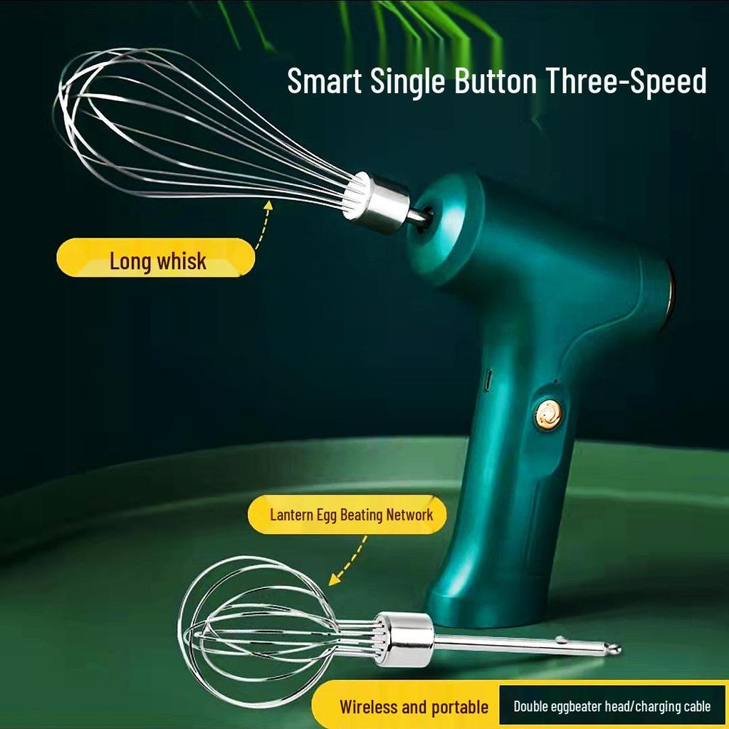 Wireless Electric Egg Beater & Cream Whipper 