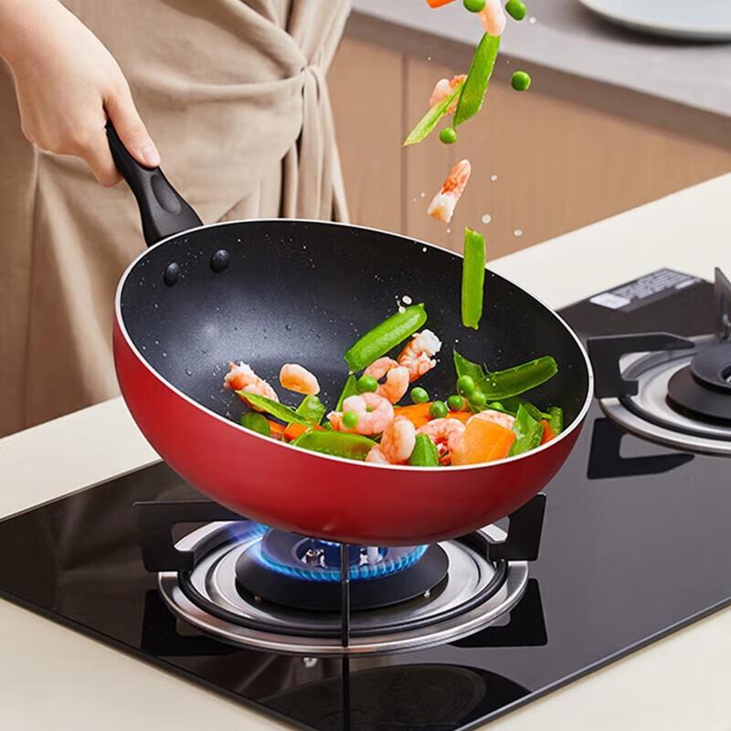 

Supor 28cm Colorful Easy-Clean Non-Stick Frying Pan