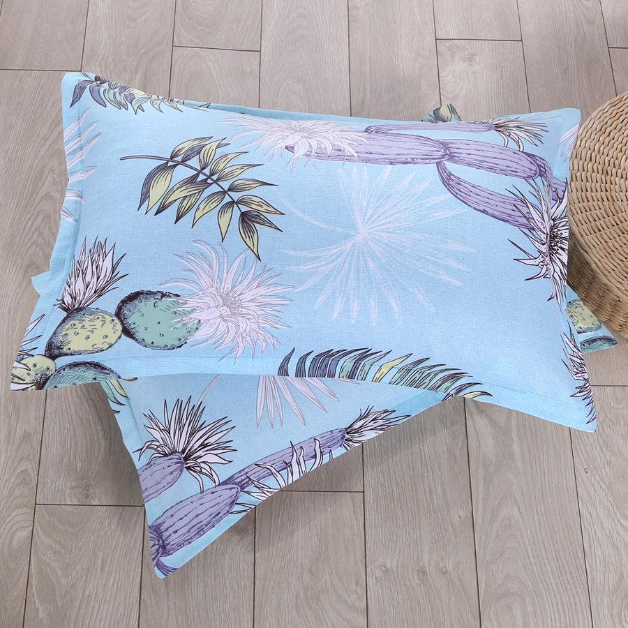 Printed Pillowcase Bedding Fashion Student Dormitory Essential Pillowcase 48X74cm A Pair