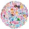 100PCS Waterproof Mermaid Ocean Stickers Cartoon Sea Life Decals Kawaii Marine Animals Vinyl Sticker for Kids