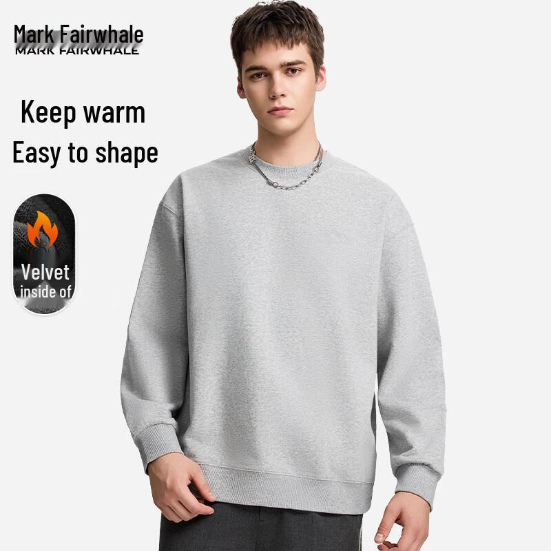 Mark Fairwhale Men's Fleece-Lined Crewneck Sweatshirt