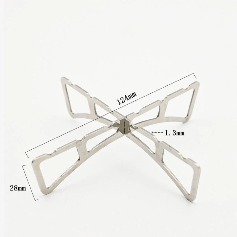 Outdoor Stainless Steel Cookware Steamer Rack Cooking Baking Pot Stand Portable Grill Food Accessories Kitchen Steaming Racks