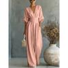 2026 Bohemian Wide-Leg Jumpsuit With Waist-Cinching Fit Functional Pockets - Collection