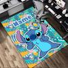 Personalized Name Stitch Fantasy Living Room Non-Slip Area Rug Soft Carpet for Bedroom Kids Playroom Sofa Office Home Decor Doormat