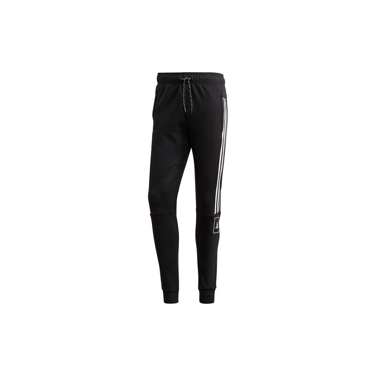 adidas M 3S Tape Pants Running Gym Casual Sports Long Pants Black Men s GK4789 XL