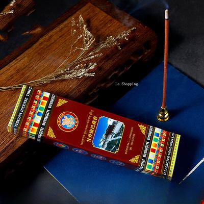 Gandan Kangba Encens Tibétain Encens Linéaire Xizang Maison Intérieur Culte de Bouddha Bâtonnet d'Encens / Purification d'Air Domestique Aromathérapie