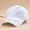 Fashion Hot Diamond Love Peaked Cap Trendy Face Small Baseball Cap Spring And Autumn Sunscreen Sun Hat Source