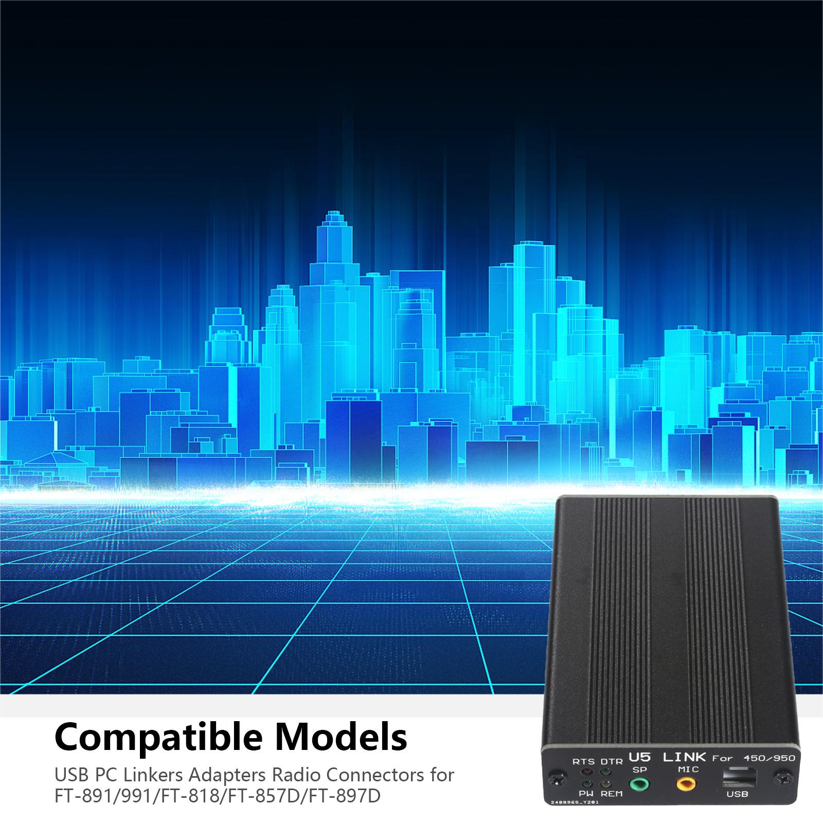 

U5 Link для радиоразъемов с усилителями мощности. Интерфейсы для U FT-891/991/FT-818/FT-857D/FT-897D.