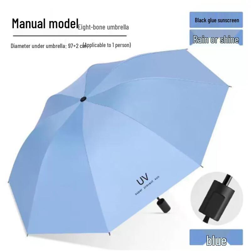 

Reinforced UV Protection Dual-Use Travel Umbrella - Pack of 10