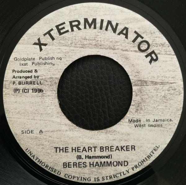 7inch Record BERES HAMMOND - The Heart Breaker NONE XTerminator 1996 Jamaica Reggae, Ska & Dub Used