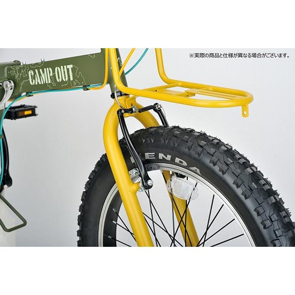 Captain S Tag Faltrad Wilder Fdb206 20 Zoll 6 Gänge V-Bremse Fat Tire 2.8
