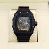 Wangr Unisex Transparent Hollow-out Wristwatch