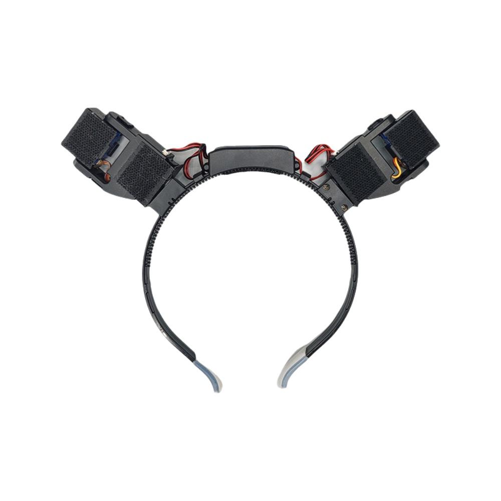 Fluffy Electric Fox Ear Headband Rechargeable Cosplay Headpiece Anime Accessories