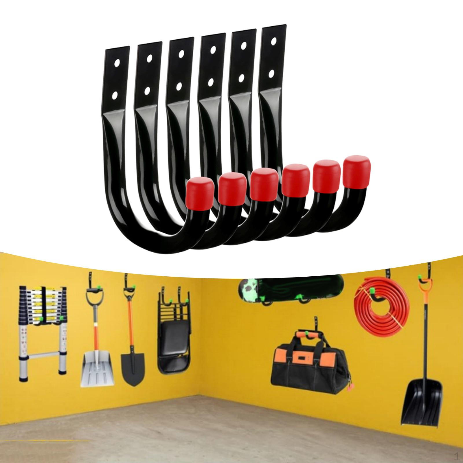 

Крючки для стены, Легкие, Простые в установке, Сверхпрочные, Подвешивание корзин, Инструментов, Лестниц И красный