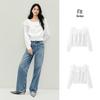 Semir Women's Embroidered Off-Shoulder Ruffle Blouse