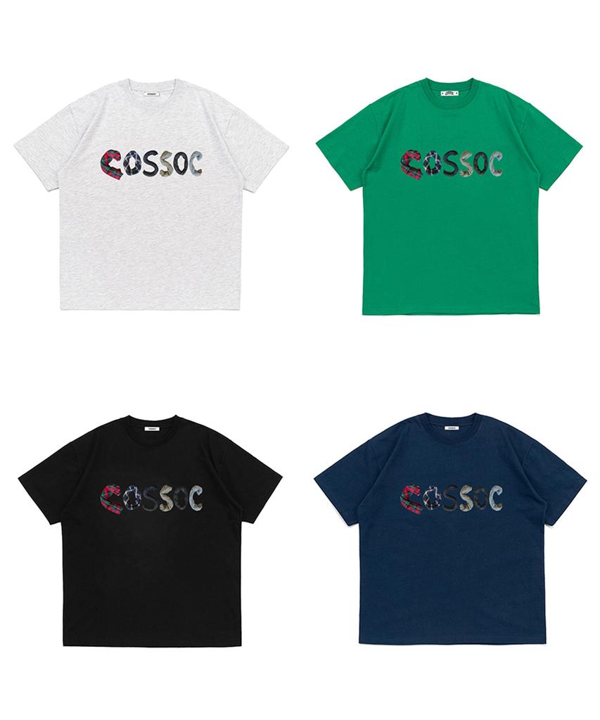 Koso Cc Alphabet Short Sleeve T-Shirt_4 Colors