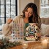 2D Flat -Day Holiday Advent, Countdown Calendar with Surprise Items for Christmas