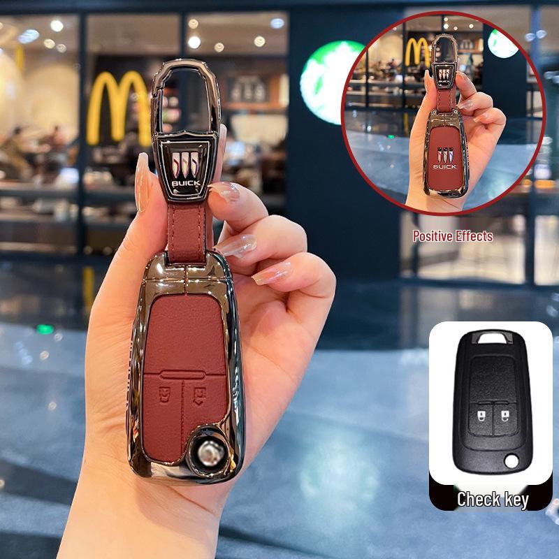 Folding Metal Key Case for Buick Excelle, Yue Lang 10-20 models
