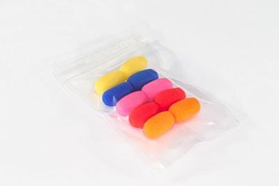 Langes Headset Intercom Pin Mikrofon Mikrofon Schwamm 3.6cm (5 Farben, 10-teiliges Set)