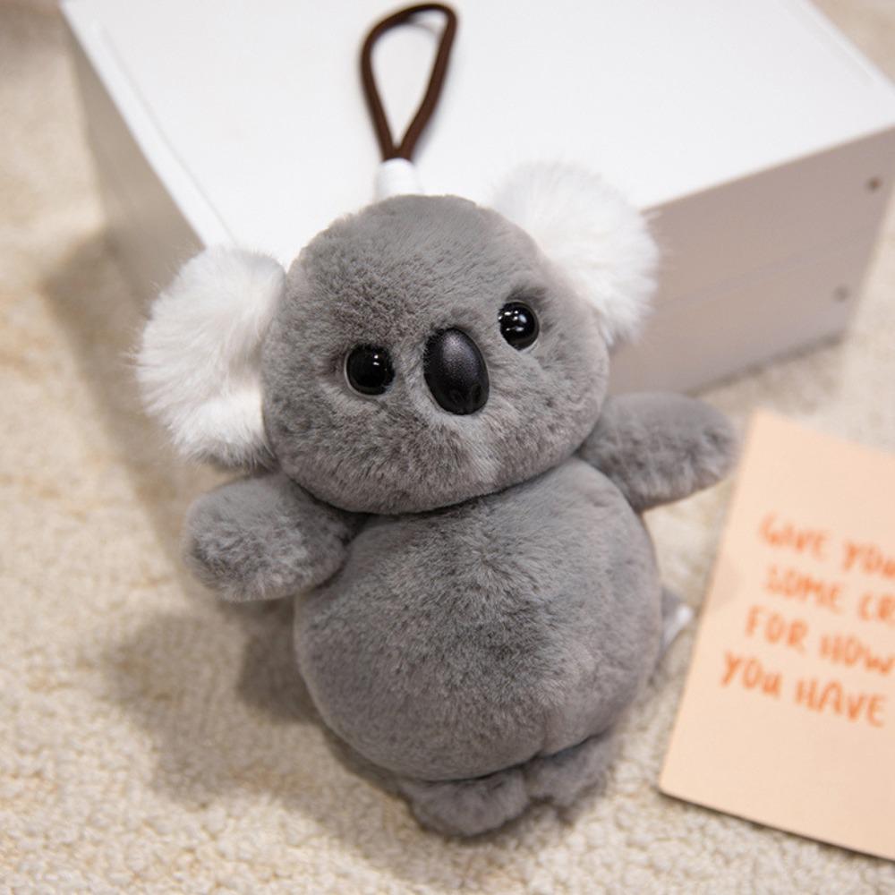 Rabbit Animal Doll Keychain Raccoon Plush Toys Small Pendant Capybara Plush Keychain  Kids Gifts