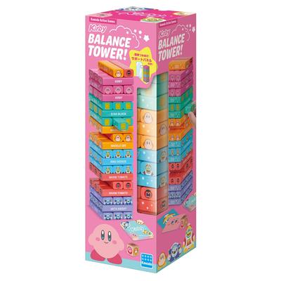 Kawada Balance Kirby of the Ages 6 and Balance Game Tower, Stars, Up, KG-040