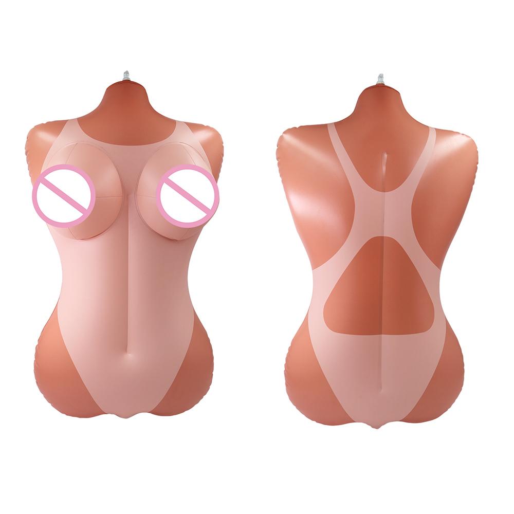 Sexy Badeanzug Aufblasbarer Halbkörper Sex Frau Abnehmbare Vagina Leicht zu verstauen und zu reinigen Masturbator Sexspielzeug für Mann Erwachsenenprodukte