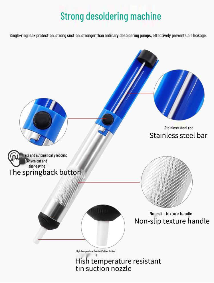 60W Adjustable Temperature Electric Soldering Iron with Switch - US Standard Solder Pen Kit for Home Repair