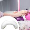 Nail Arm Rest U Shaped Pillow Nail Hand Cushion Nail Art Hand Pillow  Hand Cushion Non Slip PU Material with Phone Rack for Nail