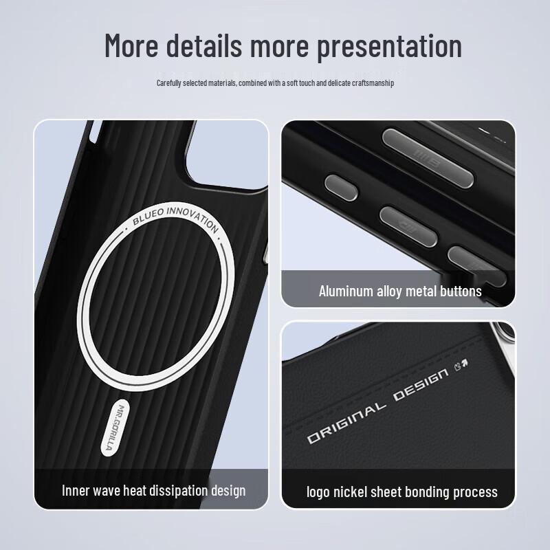 iPhone 16 MagSafe Leather Case