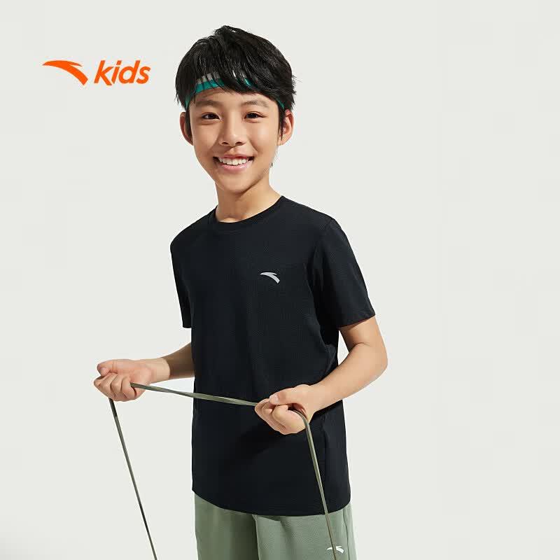 Anta Kids' Quick-Dry Short Sleeve T-Shirt