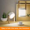 Night Light USB Rechargeable 1200mAh Battery Operated Nursery Lamp LED Desk Light with 3-Level Dimming for Bedroom Nursery