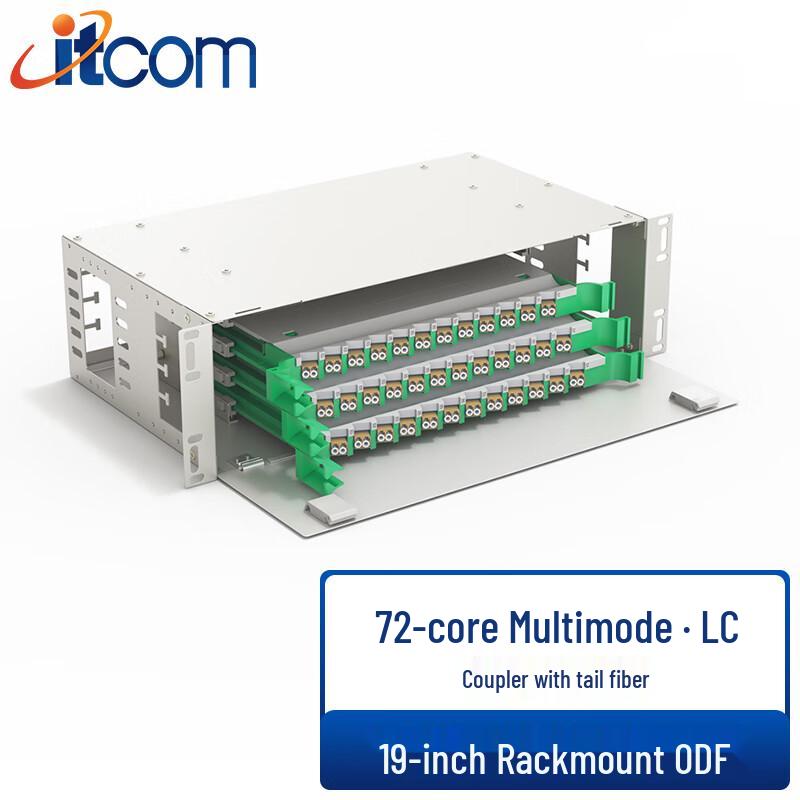 itcom Adicom 19-inch Rack-Mount ODF Fiber Optic Distribution Frame