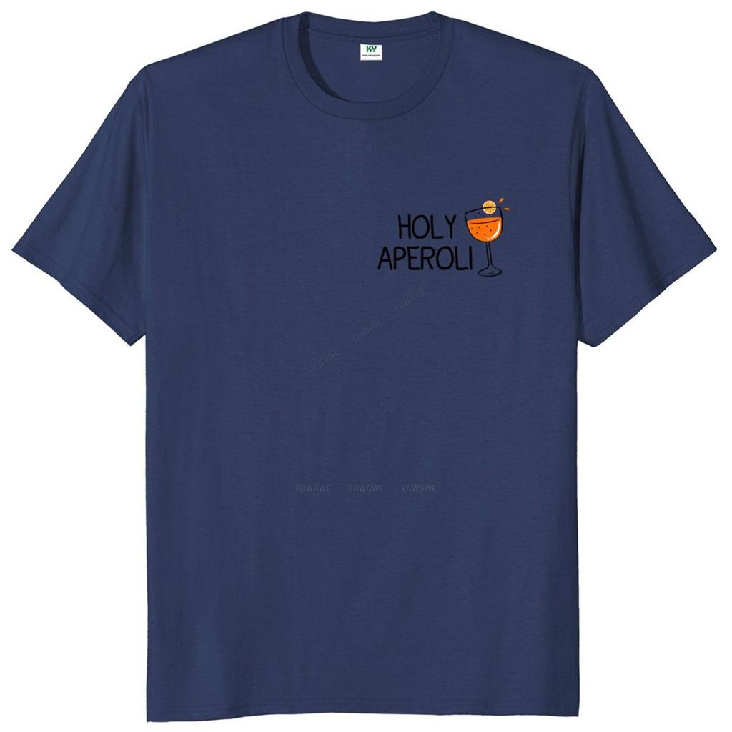 Summer Tshirts Holy Aperoli T Shirt German Aperollin Summer Drink Party Gift Tops Cotton Unisex Oneck Tshirts Men Tee Shirt