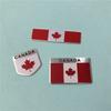 Canada Flag Metal Car Emblem, 3D Aluminum Canadian Maple Leaf Decal, Patriotic Sticker for Auto, Truck, SUV & Bumper