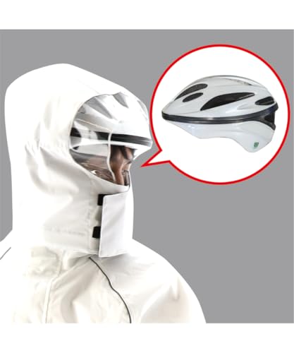 Koshin Rubber Giant Killing Suit Rainwear, Size L, White, GK-118A