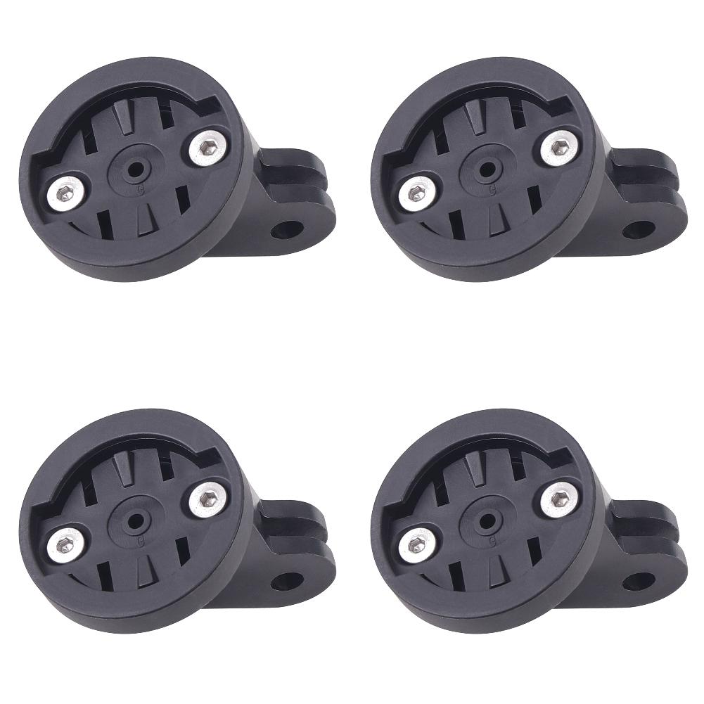 1-5pcs Mountain Bike Computer Mount Handlebar Computer Holder Front Light For Gopro Connecting Seat For Garmin Camera Fix Base