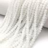 2/3/4/6/8mm Faceted Crystal Beads Bulk Pack - Glass Beads for DIY Bracelets Hairpin Loose Spacer Beads for Jewelry Making