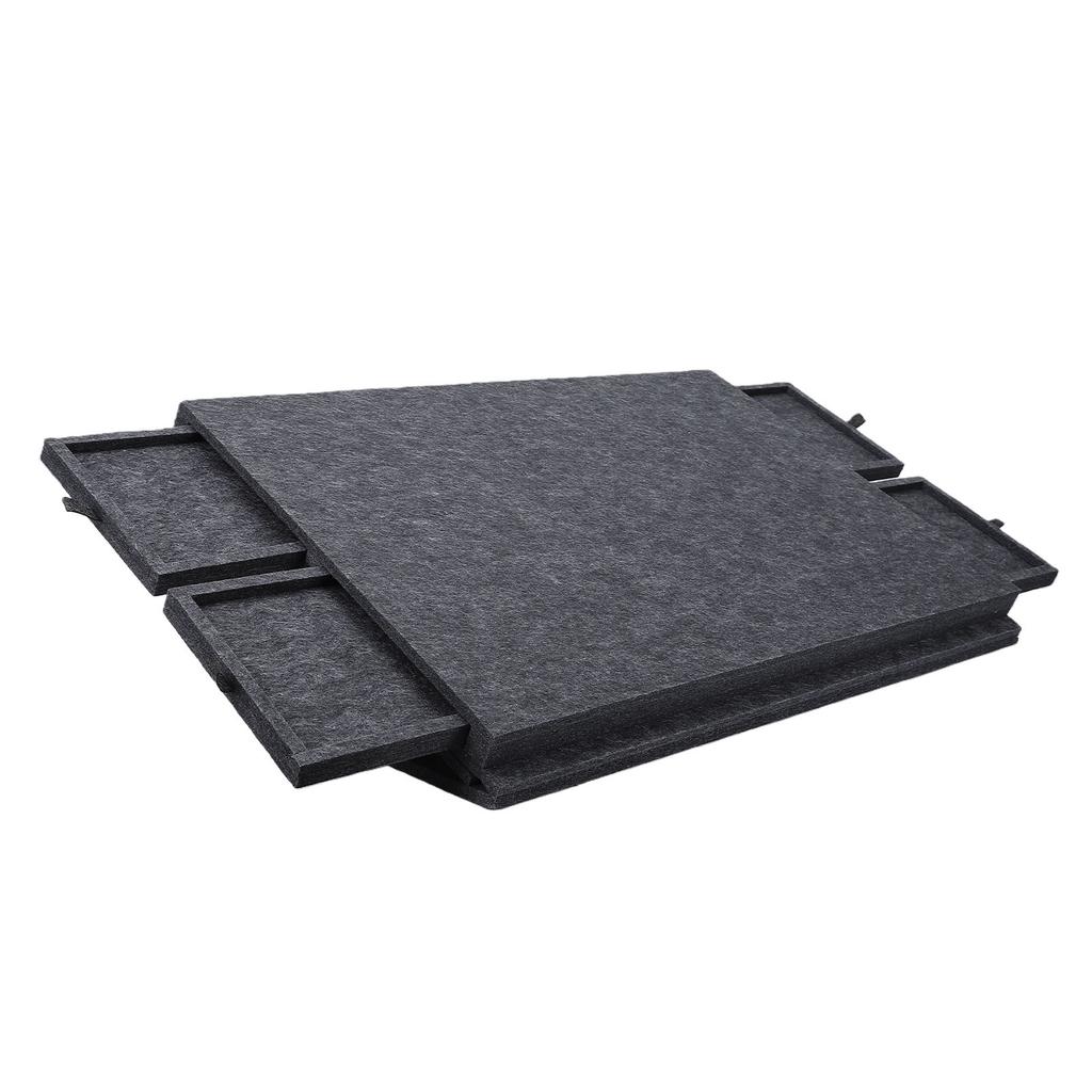 Puzzle Board with Dust Cover and 4 Drawers Portable Jigsaw Puzzle Workstation Felt Mat for Home