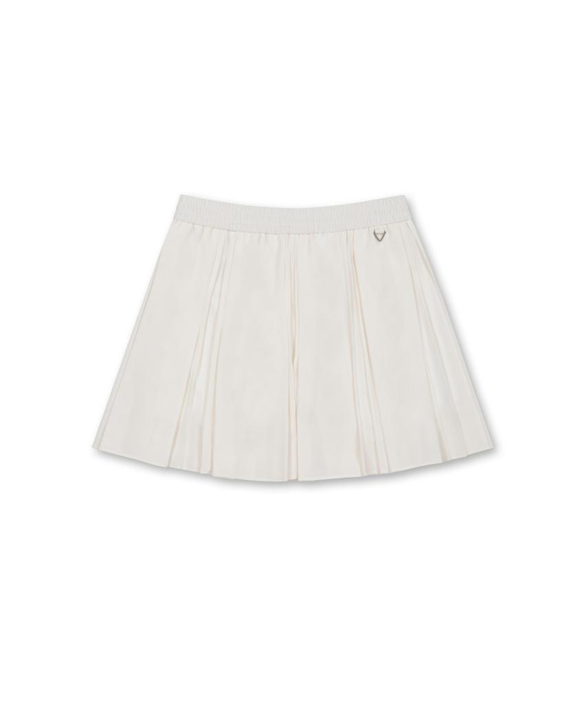 Goldeunbeeo (Women) Reflective Pleats Skirt G5Kcw25701Ivx