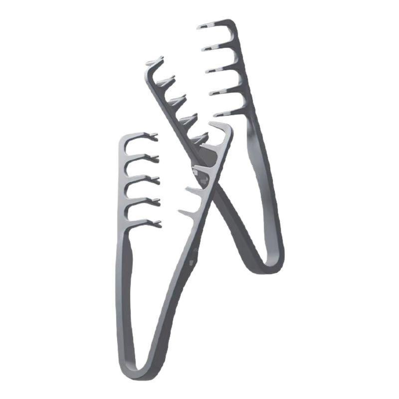 Double Portable Styling Comb Designs Small Volumizing Comb 2 In 1 Travel Friendly Hair Comb Set for Any Hair Use