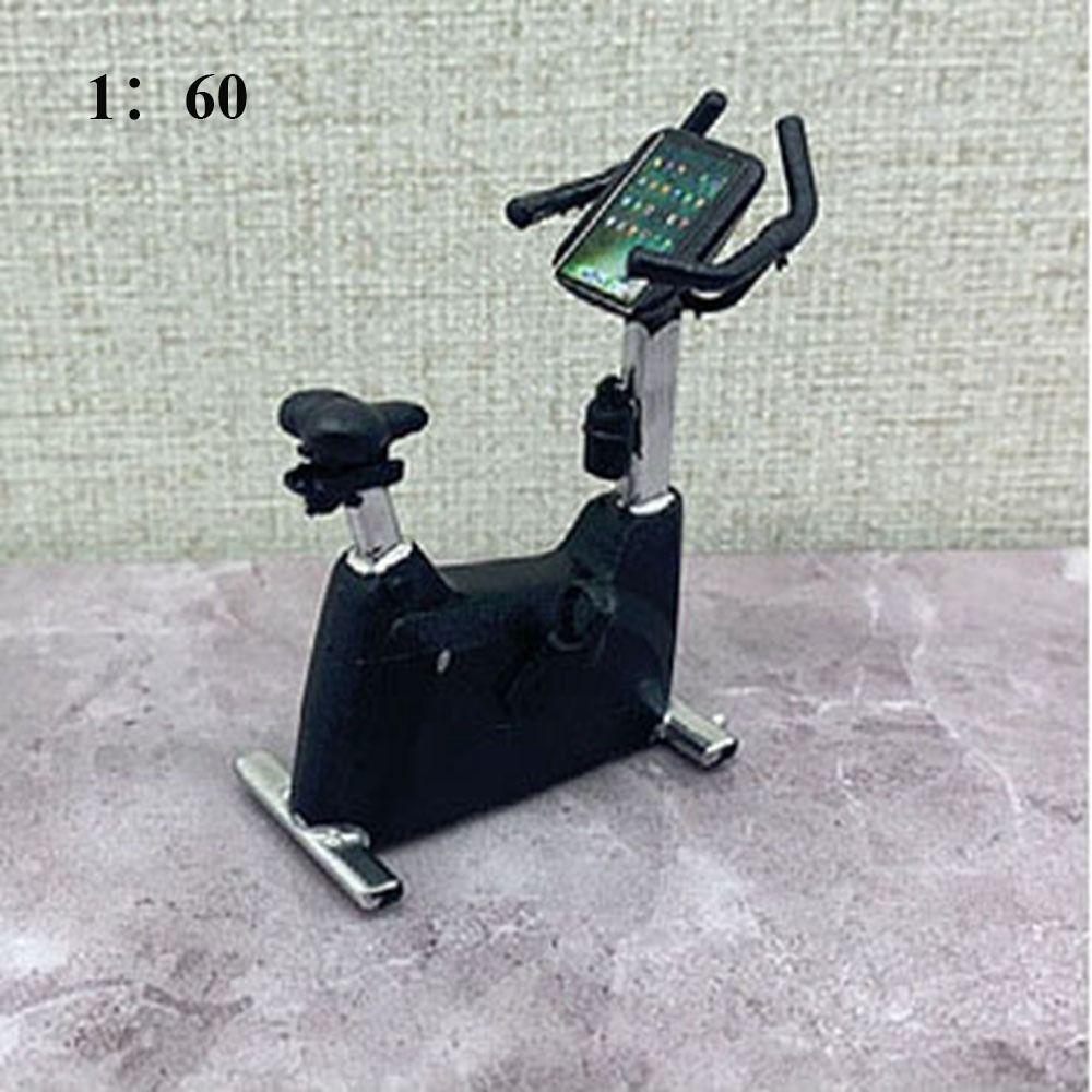 Mini Dollhouse Fitness Equipment DIY Doll House Treadmill Gift Toys Dollhouse Decoration