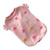 Small Dog Clothes Fashion Comfortable Warm Pet Cat Apparel for Pomeranian Schnauzer Poodle Teddy Dog Pink S