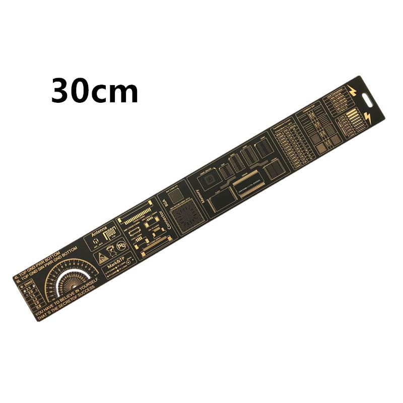 PCB Engineering Measuring Ruler - Available in 15CM, 20CM, 25CM, 30CM 15CM