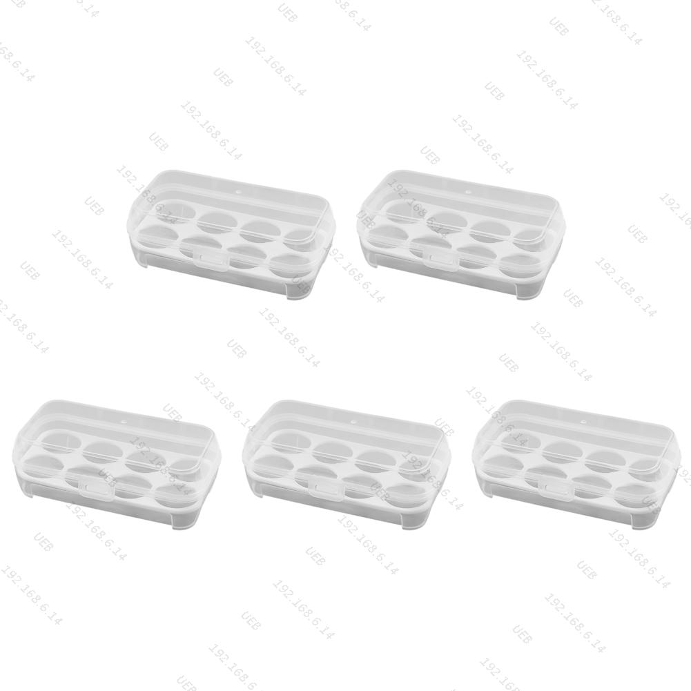 Przenośny Pojemnik na Jajka Odporny na Wstrząsy 3/4/8 Komór Pudełko na Jajka Przezroczysty Organizer Kuchenny na Kemping Piknik na Zewnątrz