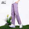 Erke Women's Summer Relaxed Fit Cargo Pants