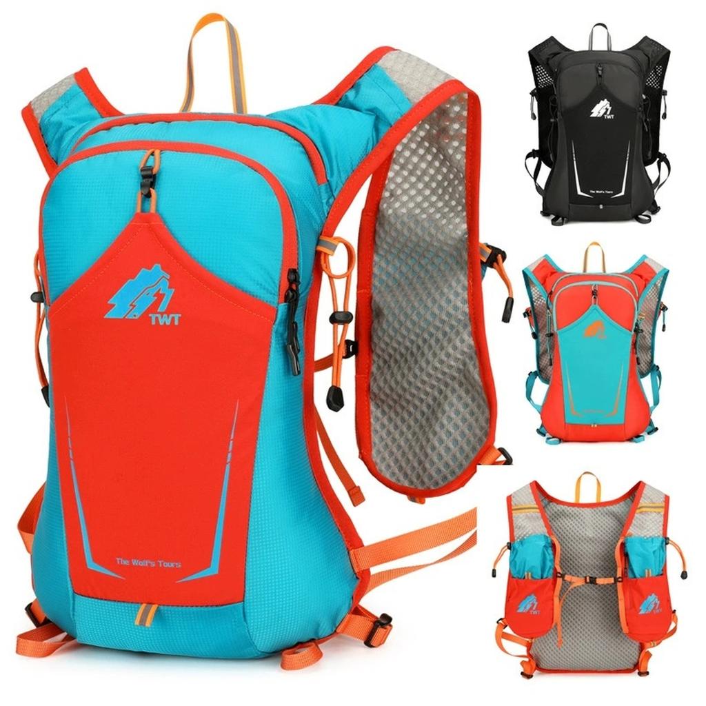 Hydration Backpack 10L Lightweight Running Vest Water Bladder Pack Hiking Cycling Outdoor Bag No Water Bag